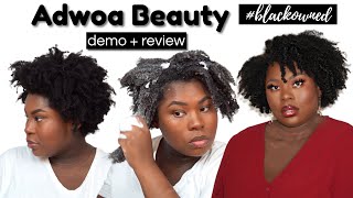 Type 4 Hair Wash Day Ft. Adwoa Beauty - Clean Luxury Black Owned Haircare At Sephora Bubs Bee