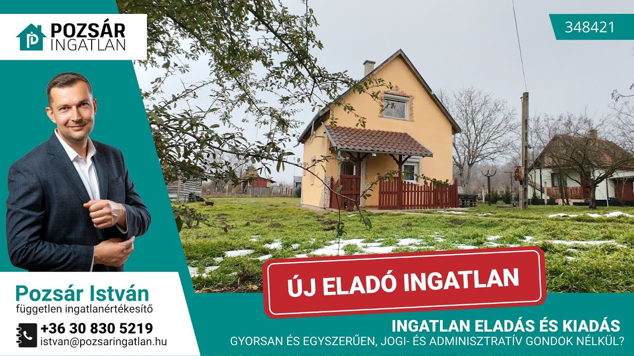🏠Nagykőrösön, a Bokros dűlőben 54nm-es kétszintes ház ELADÓ! (348421)