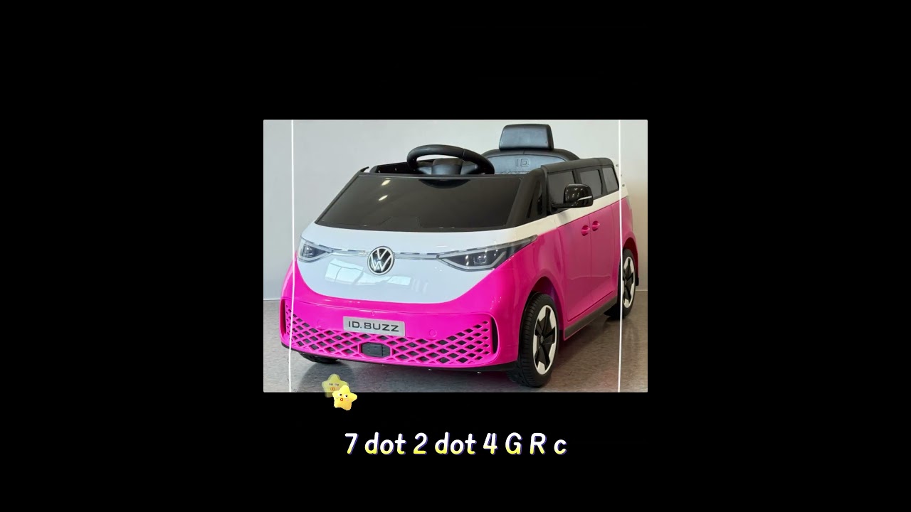 𝗢𝗙𝗳𝗶𝗰𝗶𝗮𝗹𝗹𝘆 𝗟𝗶𝗰𝗲𝗻𝘀𝗲𝗱 𝗩𝗼𝗹𝗸𝘀𝘄𝗮𝗴𝗲𝗻! 🚐⚡2025 ID Buzz Mini-Edition:✅ 2.4G Parent Remote