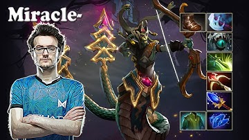 Miracle - Medusa Safelane vs Saksa Mirana | Dota 2 7.31b Gameplay