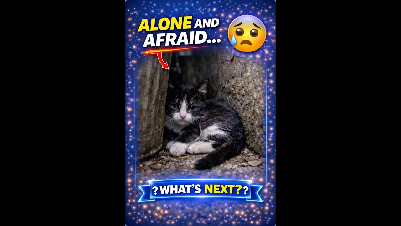 Terrified Stray Kitten Finally Gets the Home She Deserves