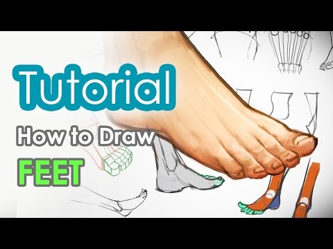 How To Draw Feet