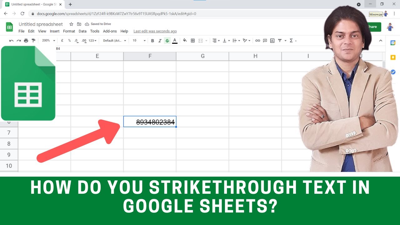 How Do You Strikethrough Text In Google Sheets YouTube How Do You Strikethrough Text In Google Sheets YouTube