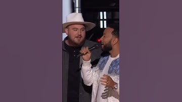 Thumbnail of John Legend amazes everyone at The Voice singing All Of Me with a contestant!!