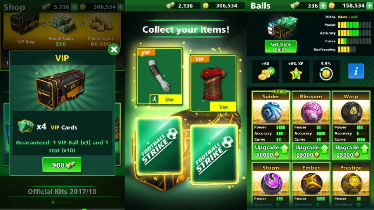 Football Strike HUGE VIP BAG OPENING! YouTube