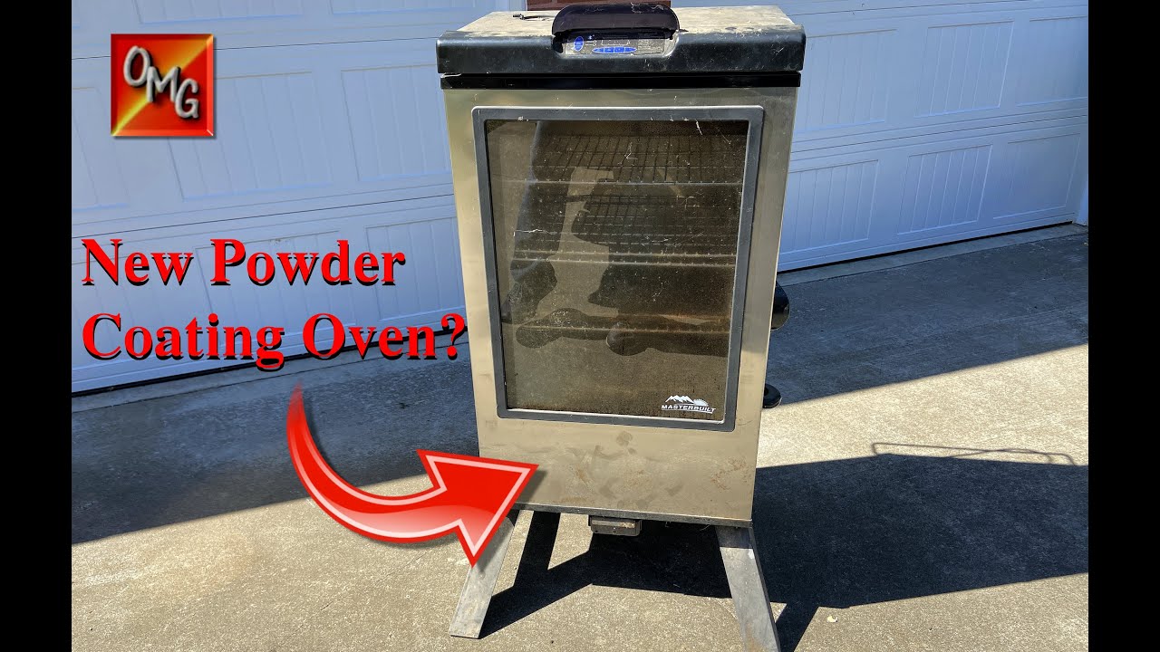 Large Cheap Powder Coat Oven Made From Kitchen Oven step by step easy with  wiring 