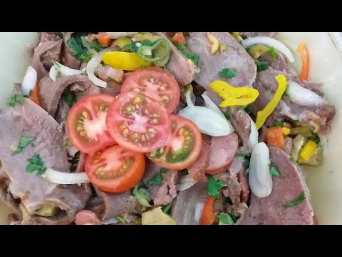 Vídeo: Saladas De Língua