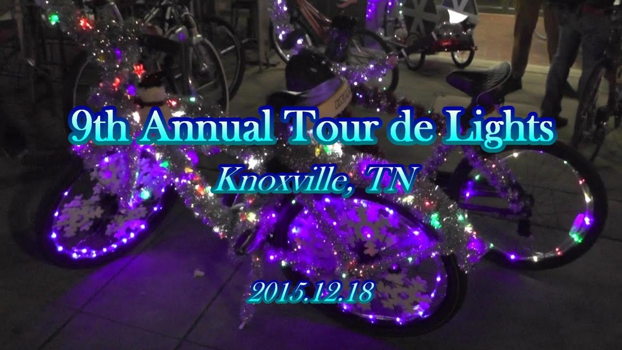 9th Annual Tour de Lights, Knoxville, TN 20151218, recumbent trike