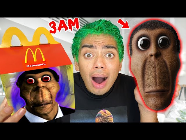 Do Not Order Obunga Happy Meal From Mcdonalds At 3am He Came After Us Youtube