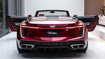 The Ultimate Luxury Car: 2025 Cadillac Eldorado Biarritz Convertible That Will Blow Your Mind