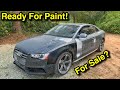 Rebuilding A WRECKED 2016 Audi A5 From COPART For A 6000$ PROFIT (Part 2) Body Work