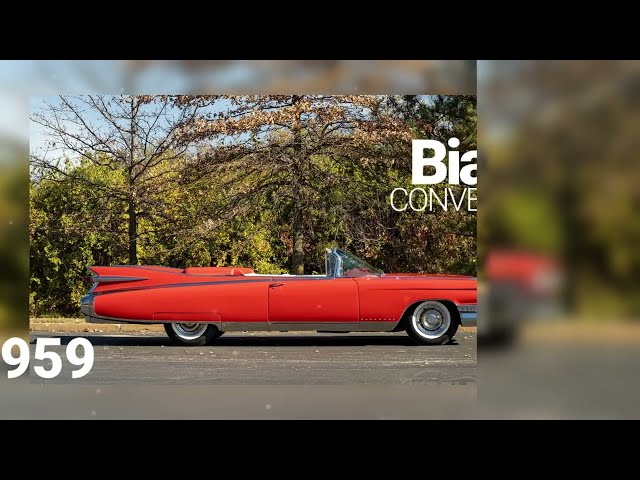 1959 Cadillac Eldorado Biarritz Convertible | The Scottsdale Auction Friday January 26, 2024 - 11am