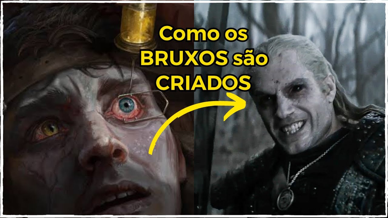 Tudo sobre o treinamento e as MUTAÇÕES dos BRUXOS de The Witcher
