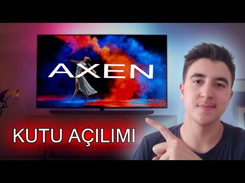 Axen AX43DIL13-TNR 43'' Uydu Alıcılı TV Alınırmı? - Kutu Açılımı