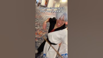 Gintama Characters if they were in a Band‼️ #anime #shorts