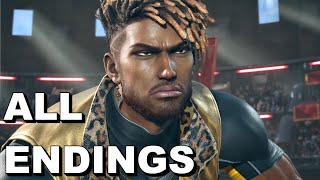 TEKKEN Eddy Gordo All Endings