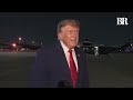 Trump says his plane faced 'greater risk' in secret flight change