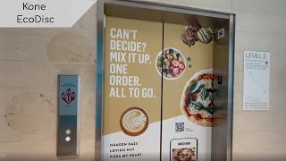[R] Kone EcoDisc Traction Elevator @ Westfield Valley Fair in Santa Clara, CA.