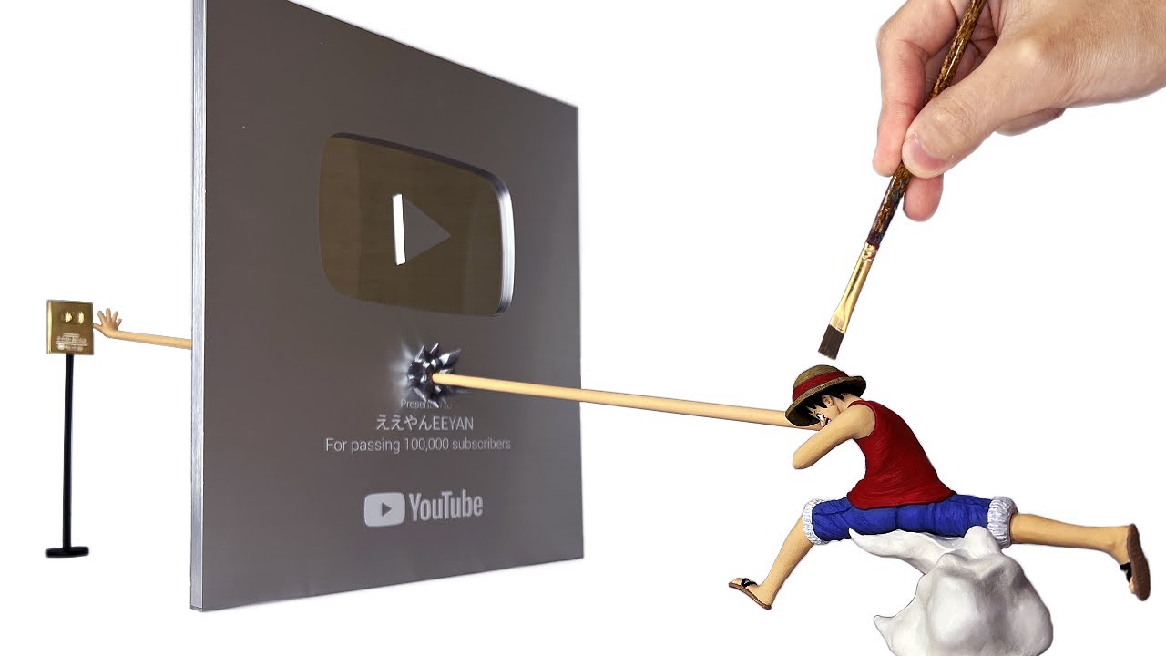 ONEPIECE Sculpting Luffy That Wanted a Gold Creator Award, not a 