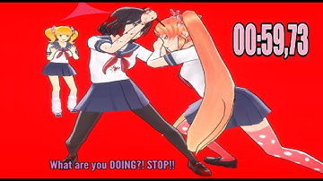 ELIMINATING OSANA IN JUST UNDER A MINUTE (16th April Build 2020/No Cheats) | Yandere Simulator