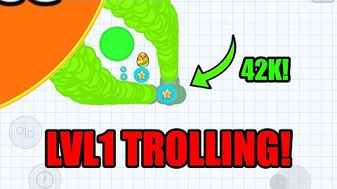 TROLLING MACRO HACKERS *LVL1 FAKE AFK*!! Agar.io Mobile - REVENGE TROLL - VIDEO SKIN HACK - AGARIO