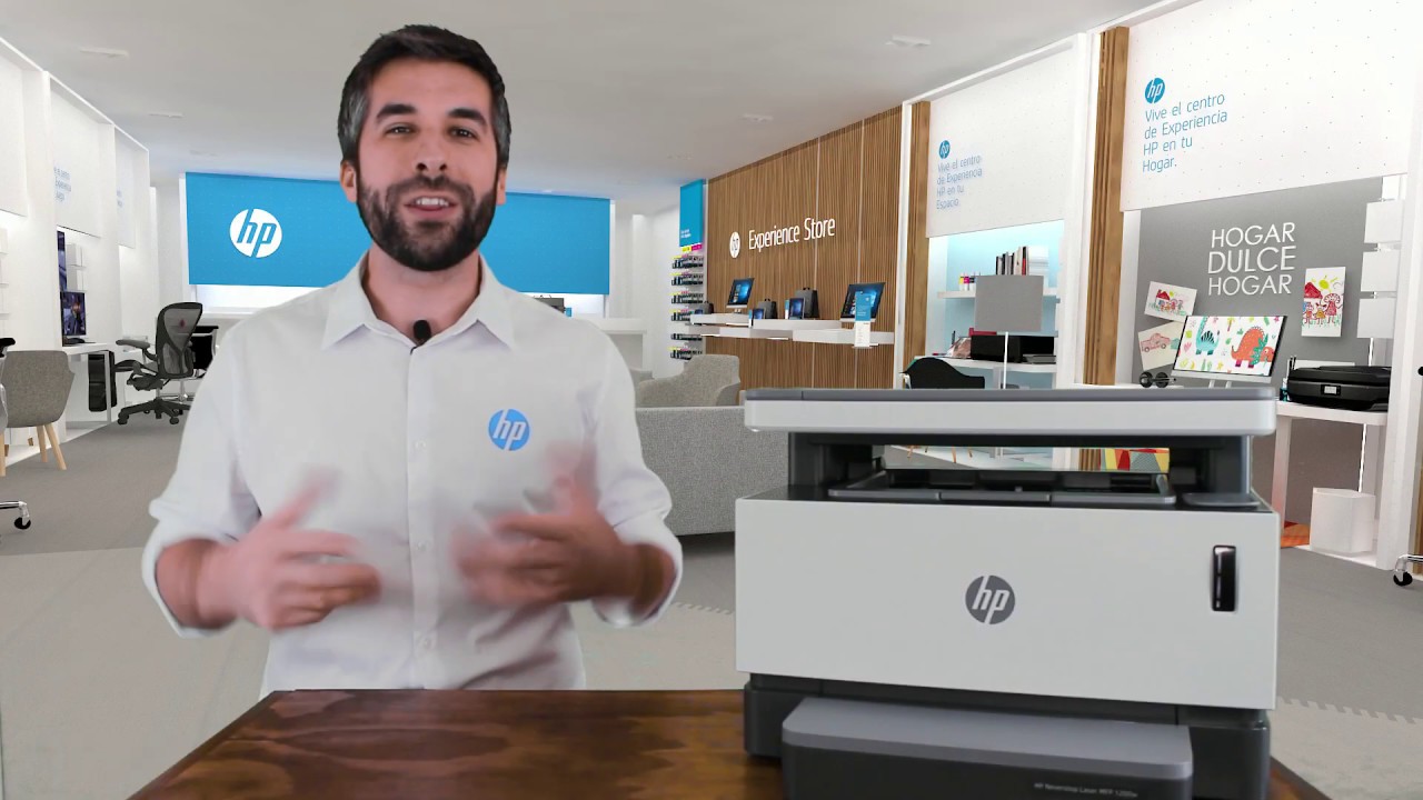 Nuevas HP Neverstop Láser - La primera impresora Láser con Tanque de Tóner  Recargable - YouTube