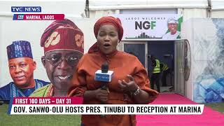 Ambode Among Top Dignitaries Present As Gov. Sanwo-Olu Hosts President Tinubu To Reception In Lagos