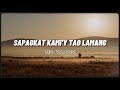 Leo Valdez - Sapagkat Kami'y Tao Lamang (Official Lyric Video)