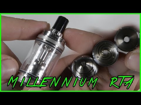 MILLENNIUM RTA: IL 900 RDA IN VERSIONE TANK BY THE VAPING GENTLEMAN ITA