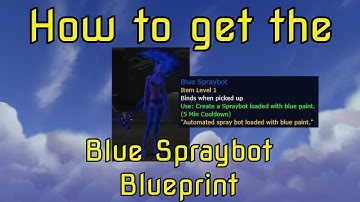 WoW BfA 8.2 How to get the Blue Spraybot Blueprint in Mechagon