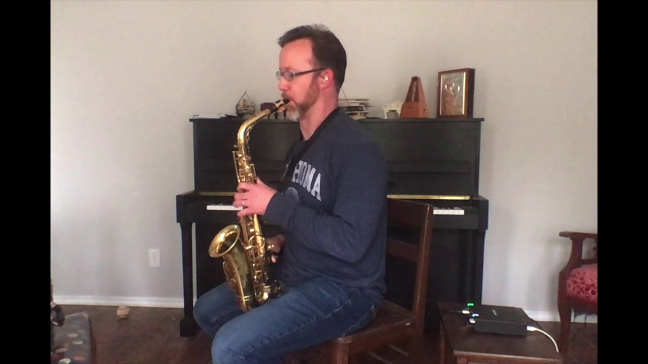 Saxophone Duets with Mr. Kemp Legato Duet Rubank Intermediate, Pg. 9