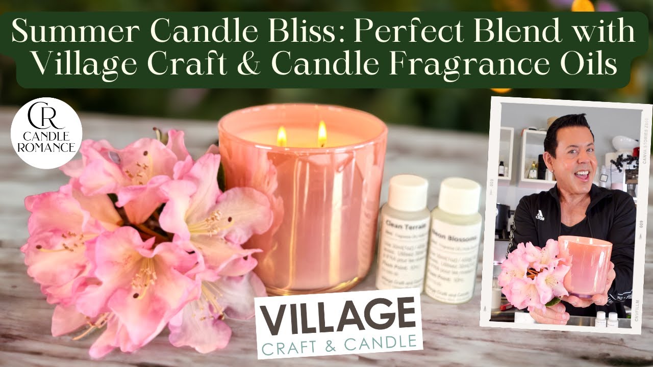 DIY Creating a SummerInspired Candle with Village Craft and Candle