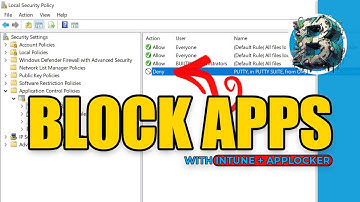 How to Use AppLocker with Intune to Block Unauthorized Apps