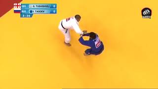 Guram Tushishvlli vs Inal Tasoev/ European Games +100 kg final