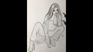 Hailee Steinfeld Practice Sketch
