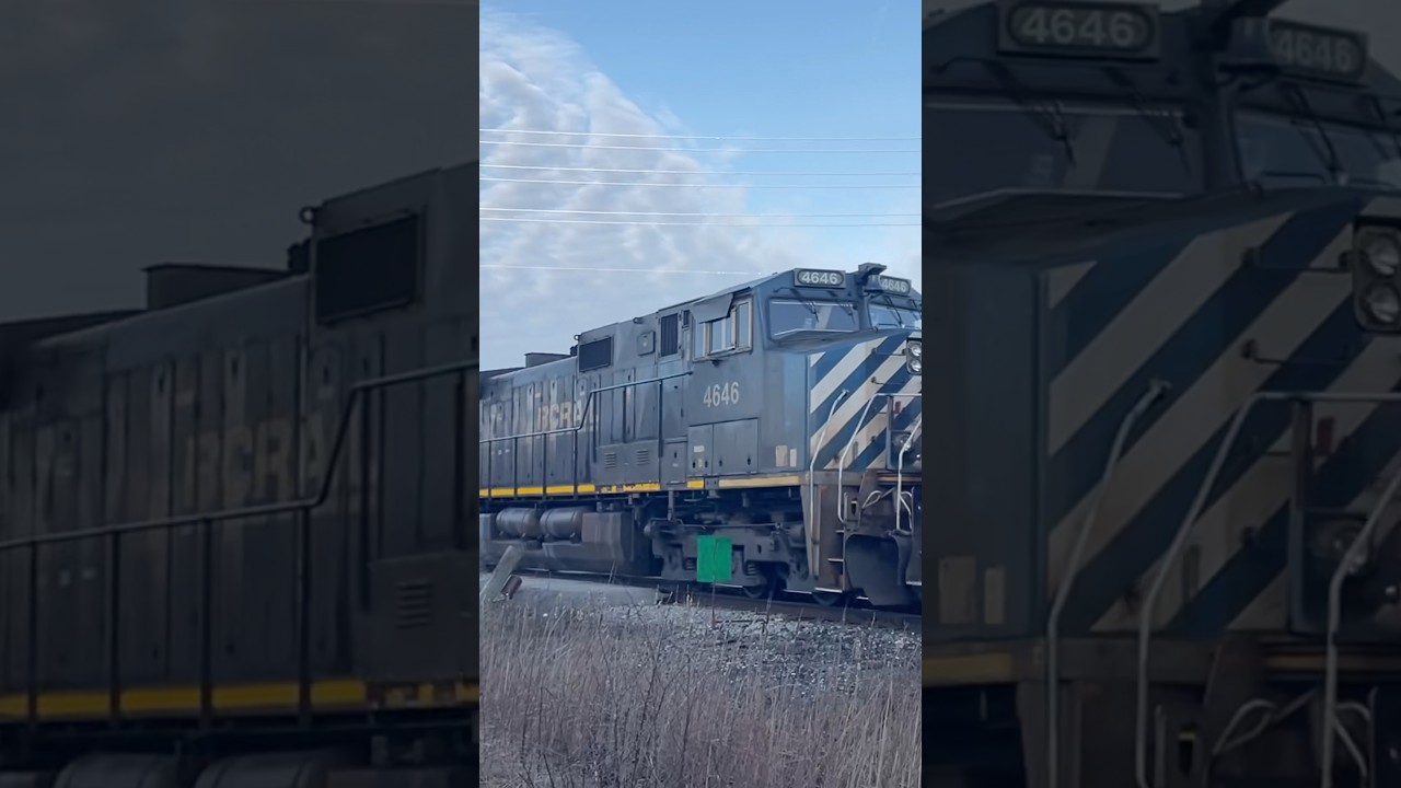 BCRail 4646 trailing on CN A421 