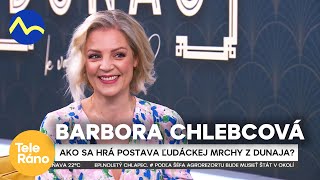 Barbora Chlebcová alias ľudáčka Tereza zo seriálu Dunaj, k vašim službám | Teleráno