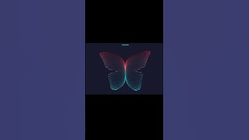 Butterfly Using Math Equations #math #artist #art