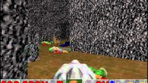 Doom Hollow.wad deathmatch with Strawberry Bots