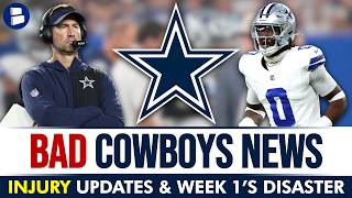 BAD News Keeps On Coming In For The Cowboys Ft. Injuries, DeMarvion Overshown & Christian Parker