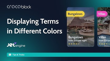 How to Display Taxonomy Terms in Different Colors with Color Picker Field | JetEngine