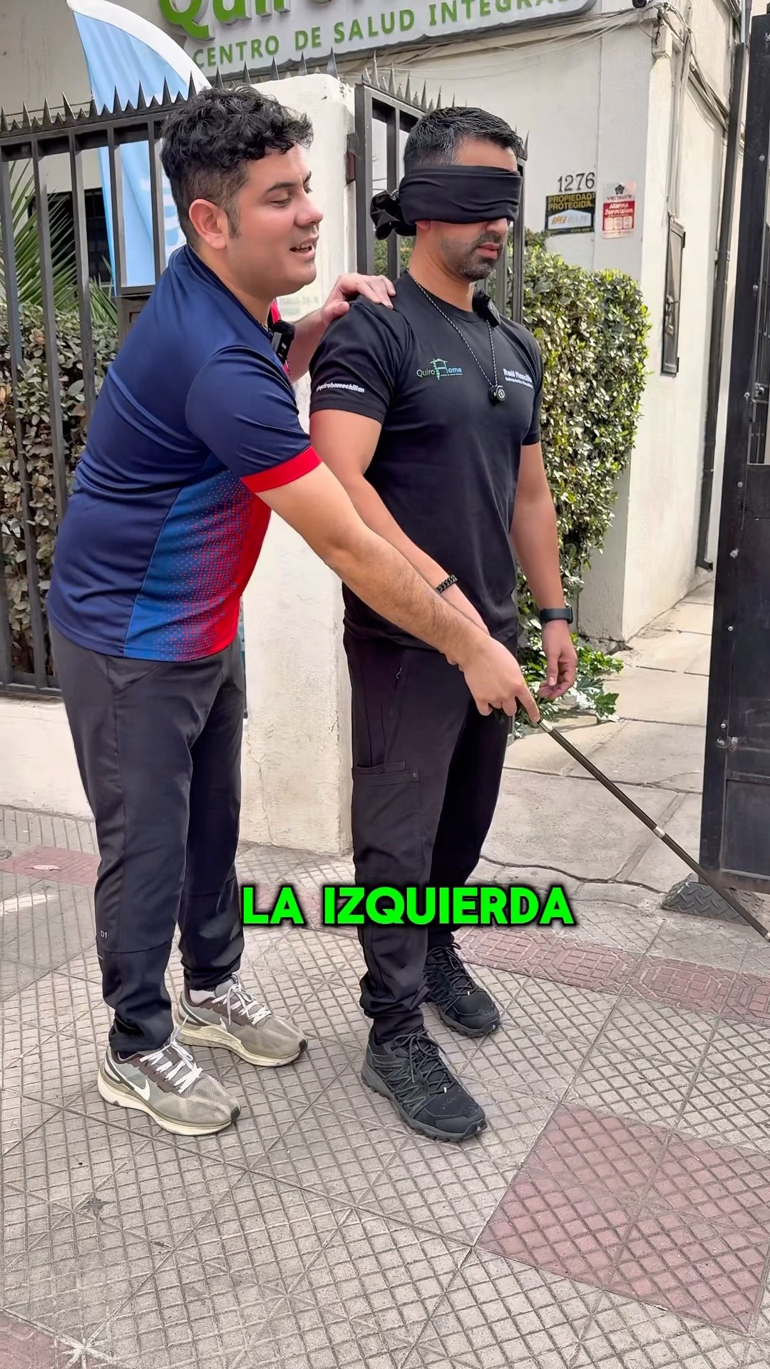 Erik Rodríguez en su primera visita a QuiroHome