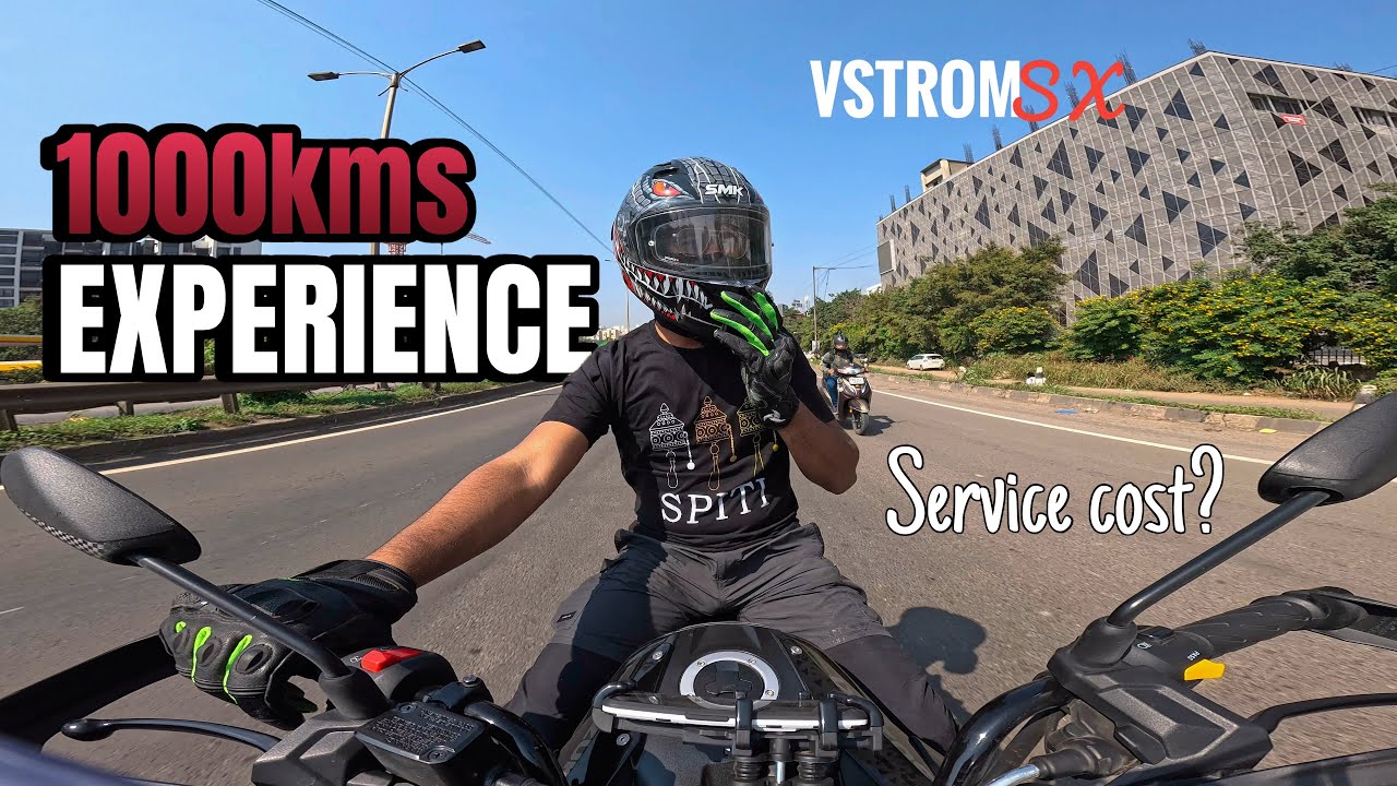 FIRST SERVICING done but there's a PROBLEM | Suzuki v strom 250