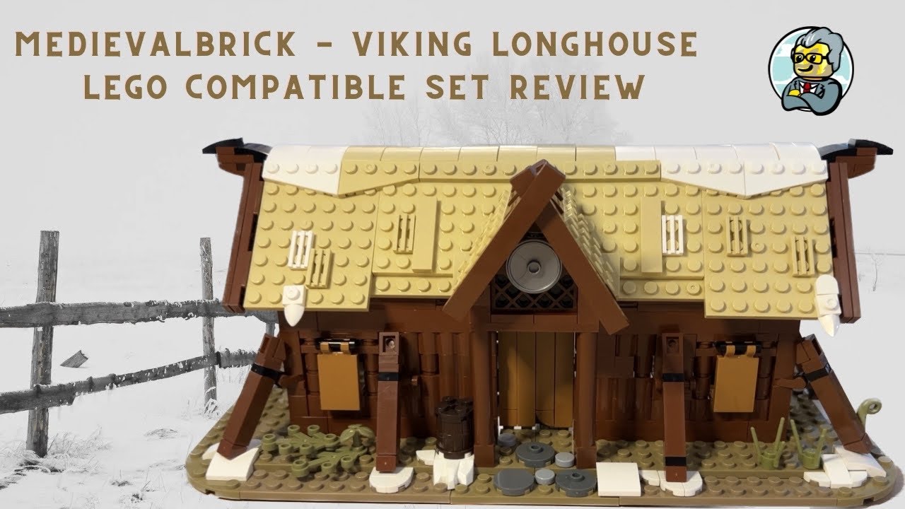 Medieval Brick LEGO Compatible Review of Set Viking Longhouse YouTube