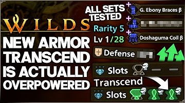 Monster Hunter Wilds - Armor Transcending is GAME CHANGING - ALL 14 Weapons New Best OP Build Guide!