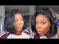 How I Add Body And Volume To A Bob Cut Frontal Wig | ft. WEST KISS HAIR