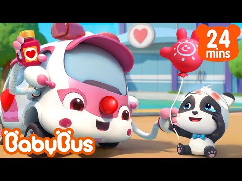 Xe Cứu Thương Hành động Ngay Biệt đội Xe Cứu Hộ Nhạc Thiếu Nhi Vui Nhộn BabyBus 