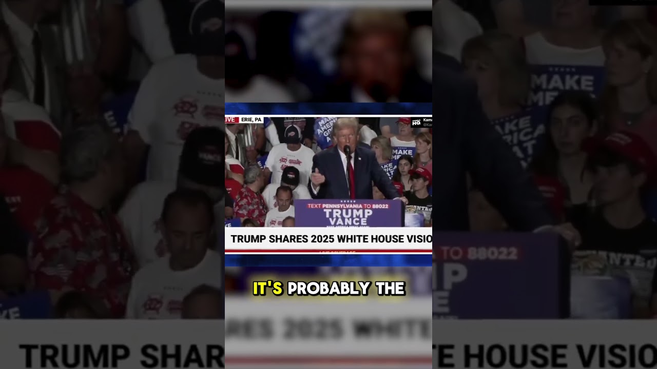 Video of people leaving Trump's rally stings hard #shorts