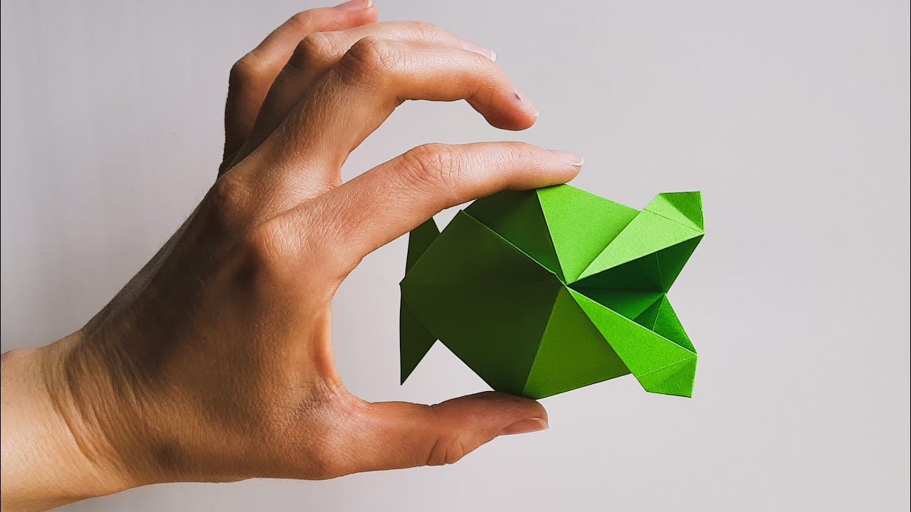 Оригами Скат. Оригами рыбка из бумаги. Говорящее оригами на руку. Говорящий том оригами из бумаги. Говорящее оригами
