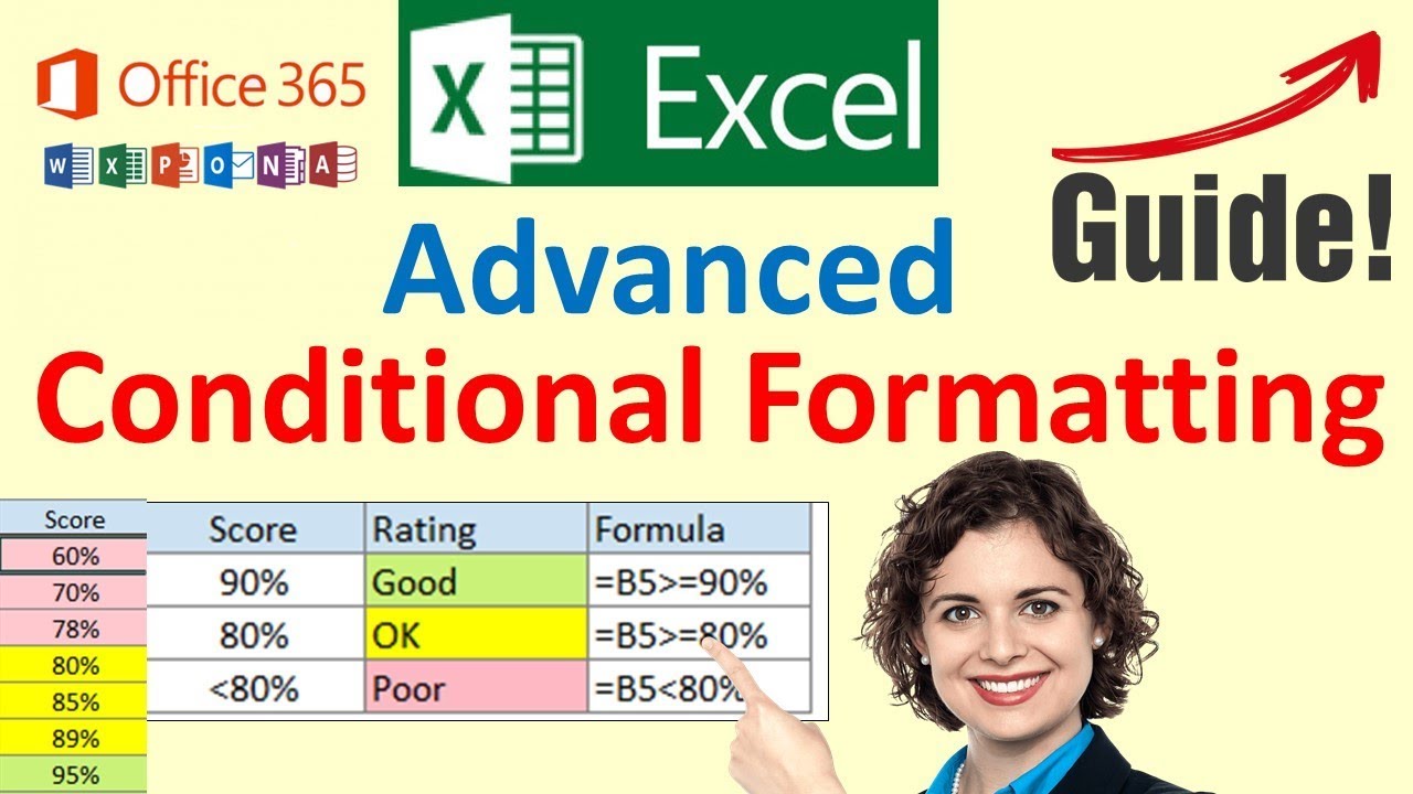 MS Excel - Conditional Formatting | How To Highlight Cells In MS Excel ...